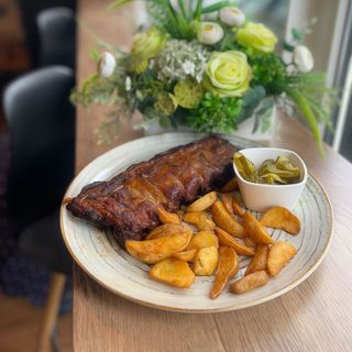 SCARICICA CU CARTOFI WEDGES SI CASTRAVETI MURATI