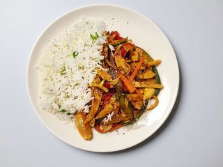 Pui chinezesc picant