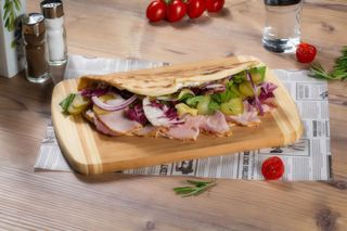 Piadina cu jambon de porc