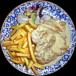 Piept de pui cu smântână