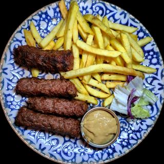 Mititei de vită și porc