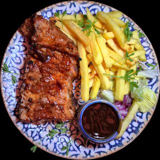 Scăriță de porc la grătar