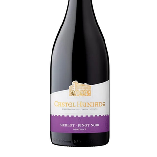Castel Huniade merlot cu pinot noir, demidulce 