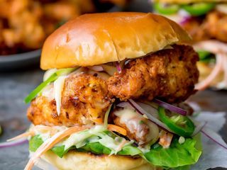 Chicken burger
