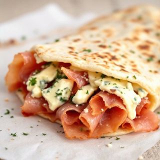 Piadina Crudo e gogonzola
