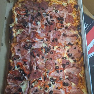 Pizza Family Prosciutto e funghi 60/40