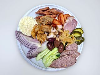 Platou taranesc rece