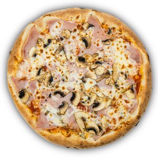 Pizza Prosciutto Funghi Single