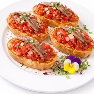 Bruschetta con alici