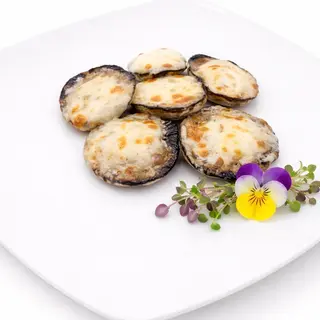 Ciuperci la cuptor cu mozzarella 
