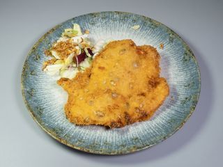 Șnițel de porc in crusta panko