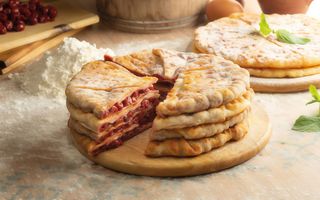 Plăcintă cu vișine