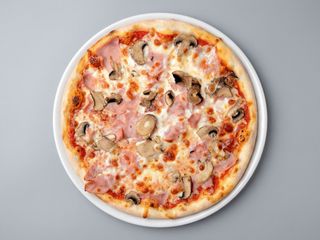 Pizza prosciuto funghi 1+1 gratis