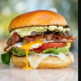 Lazy burger