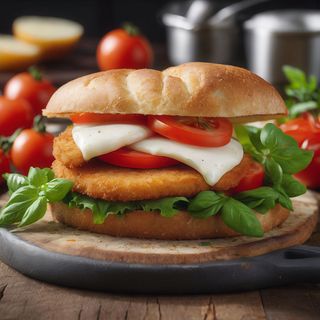 Sandwich schnitzel