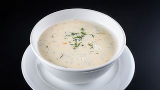 Ciorbă de pui a la grec