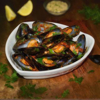 Scoici marinaresti cu sos rosu si legume