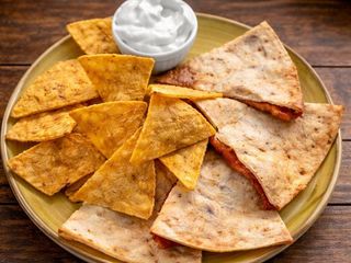 Quesadilla pulled pork