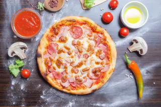Pizza Quattro Carni