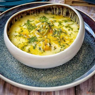 Ciorba de pui a la grec