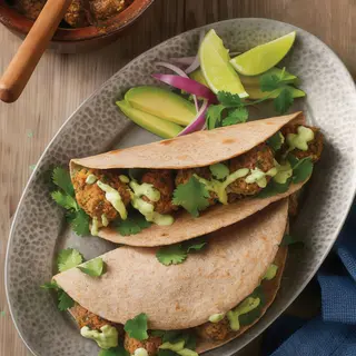 Quesadilla cu falafel