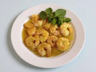 Gamberetti rucola e pomodorini