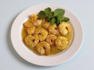 Gamberetti rucola e pomodorini