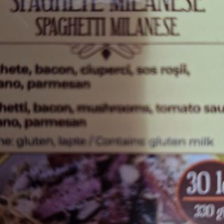 Spaghette Milanese