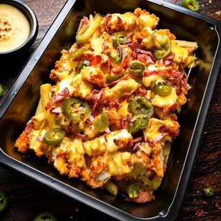 NOU! Cartofi prăjiți cu crispy și jalapeno