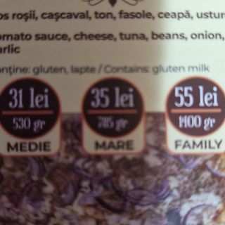 Pizza Mexicană (medie)