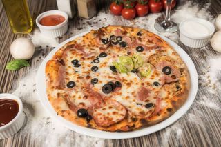 Pizza Quattro Stagioni (mare)