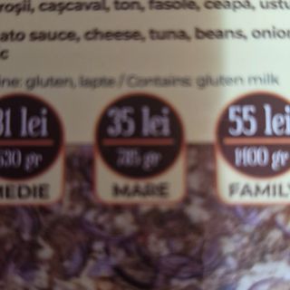 Pizza Mexicană (mare)