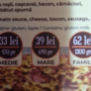 Pizza Paesana (mare) 