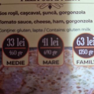 Pizza Sorpresa (mare)