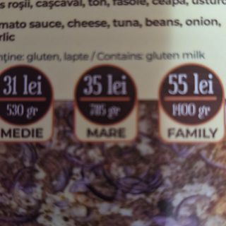 Pizza Mexicană (family)