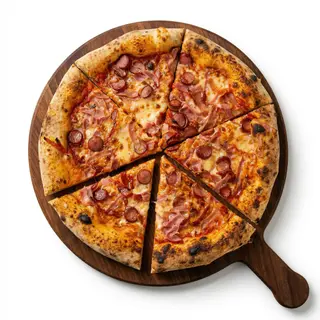 PIZZA .QUATTRO CARNI