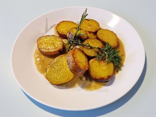 Cartofi in  prosecco