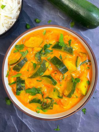 Korma zuchini
