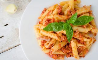 Penne con tonno