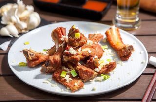 Costita de porc cu usturoi