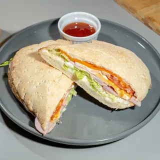 Ham,egg'n cheese sandwich