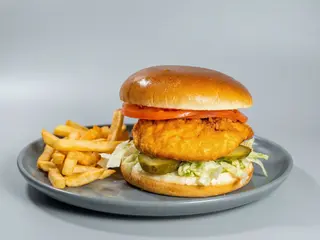 Crispy burger