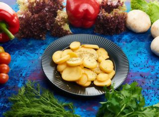 Cartofi rondele aurii