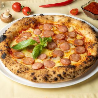 Pizza Salsiccia e Funghi Ø32cm