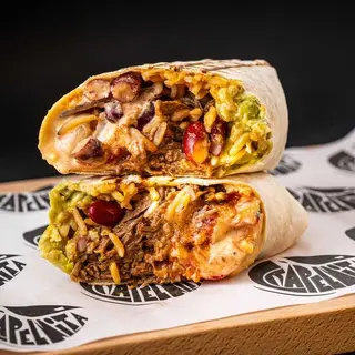 Fajita Burrito Beef-Burrito cu carne de Vita