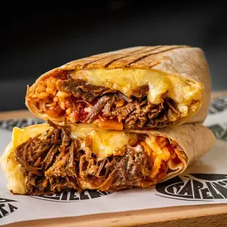 Cheesy Tortilla Beef-Tortilla Cheesy Carne de Vita