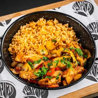 Fajitas Chicken Stew-Tocanita de Pui in stil Mexican