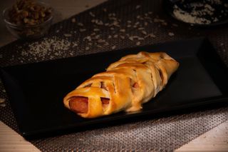 Mini calzone cu salam