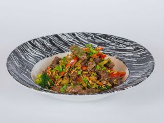 Tigaie picantă de vită