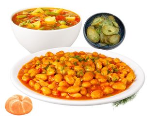 Meniu de Post cu Iahnie de Fasole